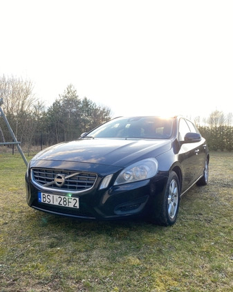 Volvo V60 cena 28800 przebieg: 222000, rok produkcji 2013 z Siemiatycze małe 37